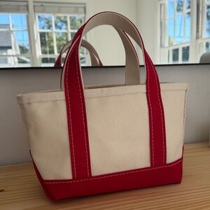 L.L. Bean Red Boat and Tote Mini